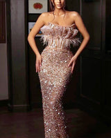 Estrella Maxi Dress-Pink