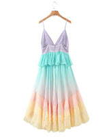 Theresa Maxi DRESS-Multicolored