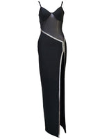 Lesly Midi Dress-Black