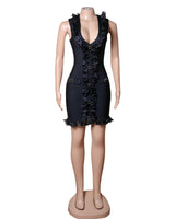 Kaila MINI DRESS-BLACK