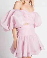 Thalia Mini Dress-pink