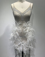 Sanai Mini Dress-White