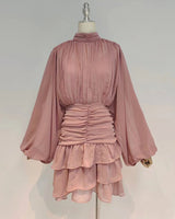 Mattie Mini Dress-pink