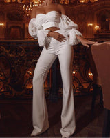 AVERI TWO PIECE SET-WHITE