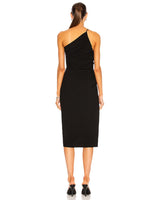 Lina Midi Dress-Black