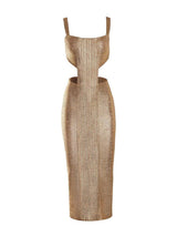 Karina Maxi Dress-Gold