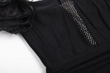 Noelle Mini Dress-Black