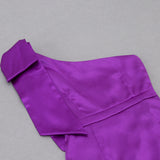 Alina Midi Dress-Purple