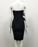 Stephany Mini Dress-black