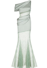 Kenna Maxi Dress-Green