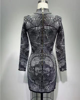 Kierra Mini Dress-black