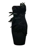 Stephany Mini Dress-black