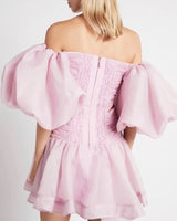 Thalia Mini Dress-pink