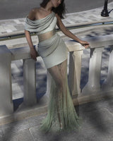 Kenna Maxi Dress-Green