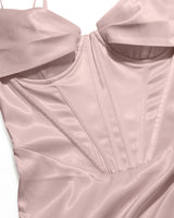 Leila Mini Dress-Pink