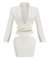Ariana Two Piece Set - White