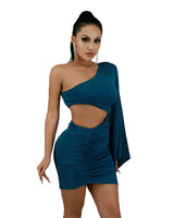 Lailah Mini Dress -Green