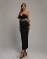 Janae Maxi Dress-Black