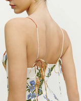 Selina Midi Dress-Multicolored