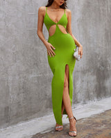 Essence Maxi Dress-Green