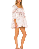 Krista Mini Dress-pink