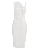 Joslyn Midi Dress-White