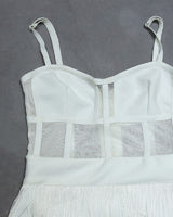 Cierra Maxi Dress-White