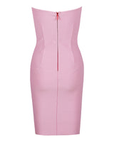 DESIRAE MINI DRESS-PINK