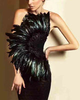 Stephany Mini Dress-black