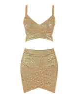 Madeline TWO PIECE SET-Glod