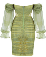 Mckinley Mini Dress-Green