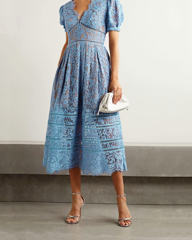 Mckenzie Maxi Dress Blue  fashionmallonline.com
