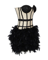 Sanai Mini Dress-Black