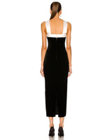 Magdalena Midi Dress-Black