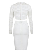 Aileen two piece set-White