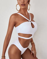 Reina Swimwear-White