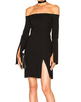 Lailah MINI DRESS-BLACK