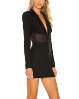 Jayden Mini Dress-Black