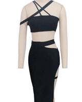 Salma Two Piece Set-Black
