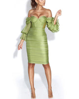Mckinley Mini Dress-Green