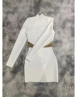 Precious Mini Dress-White