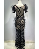 Faith Maxi Dress-Black