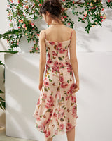 Taniya MIDI DRESS-Multicolored