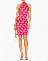 Elianna Mini Dress-Pink