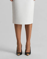 Close-up of the mid-calf hem
