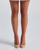 Mini skirt hem detail