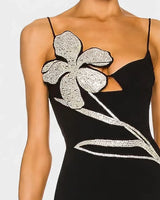 Flora Crystal Mini Dress