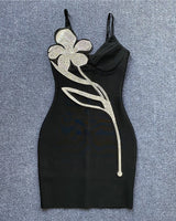 Flora Crystal Mini Dress