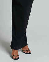 Close-up of the floor-length hem