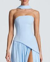 Structured corset bodice detail